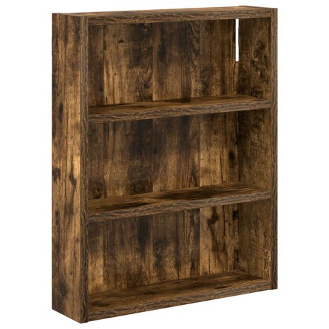 Badkamerwandkast Gerookte Eik 40 x 10 x 50 cm 2
