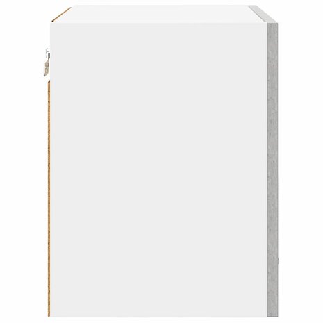 Hangkast Beton Grijs 40 x 31 x 40 cm Bewerkt hout 7