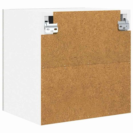 Hangkast Beton Grijs 40 x 31 x 40 cm Bewerkt hout 8