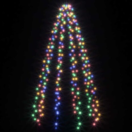 Kerstboomverlichting met 300 LED's meerkleurig net 300 cm 4
