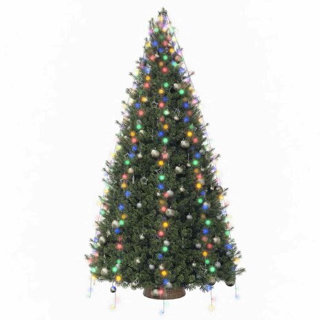 Kerstboomverlichting met 400 LED's meerkleurig net 400 cm 3