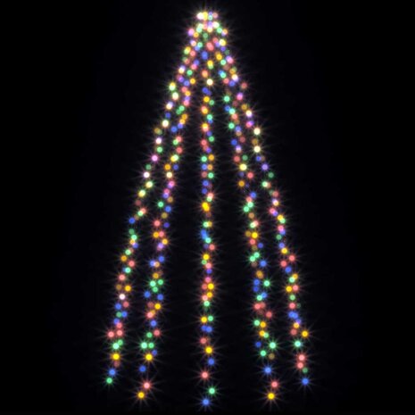 Kerstboomverlichting met 400 LED's meerkleurig net 400 cm 4