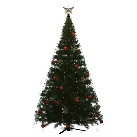Kerstboomverlichting met 500 LED's blauw binnen/buiten 500 cm 4