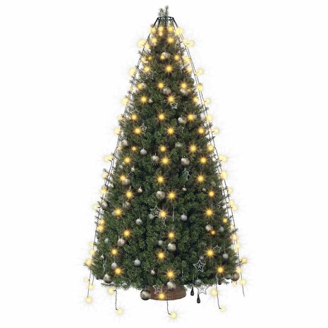 Kerstboomverlichting met 180 LED's net 180 cm 4