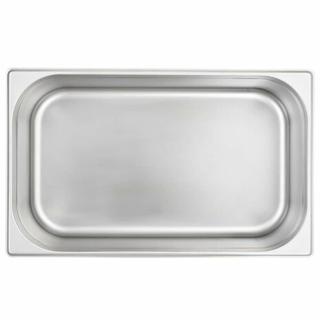 Gastronormbakken 2 st GN 1/1 150 mm roestvrij staal 5