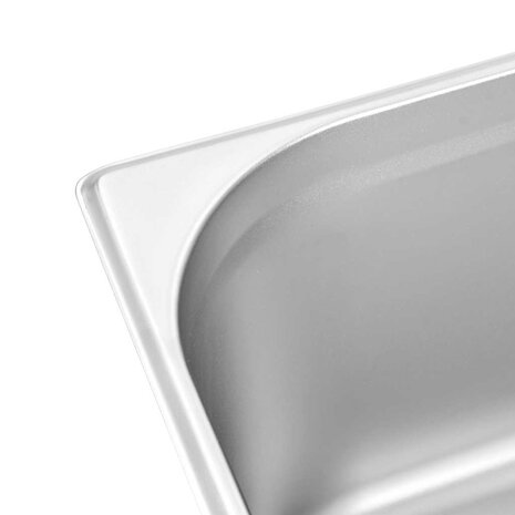 Gastronormbakken 2 st GN 1/1 200 mm roestvrij staal 7