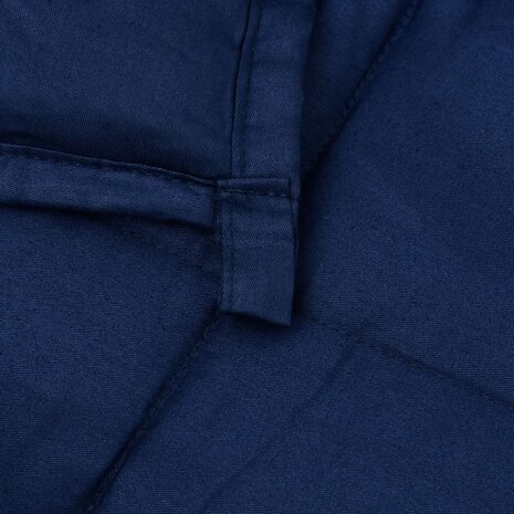 Verzwaringsdeken 152x203 cm 7 kg stof blauw 5
