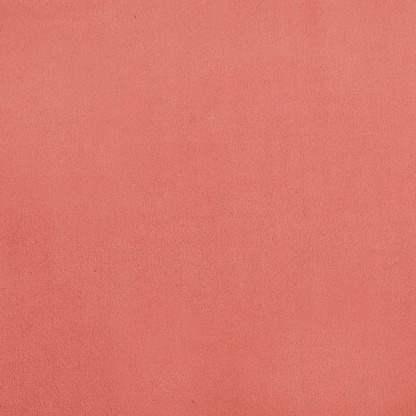 Voetenbank 45x29,5x35 cm fluweel roze 5