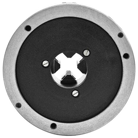 Klauwplaat met 4 bekken zelfcentrerend 160 mm staal K12 160 4