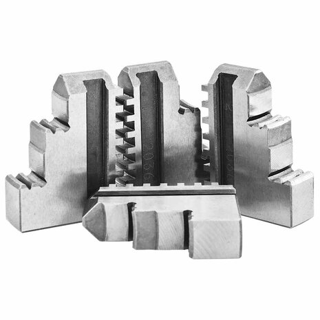 Klauwplaat met 4 bekken zelfcentrerend 160 mm staal K12 160 6