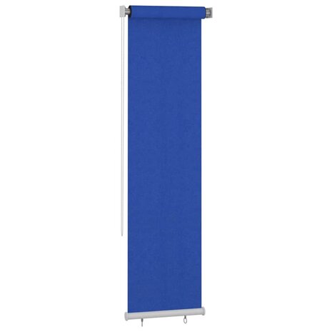 Rolgordijn voor buiten 65(B)x230(H) cm HDPE blauw 2