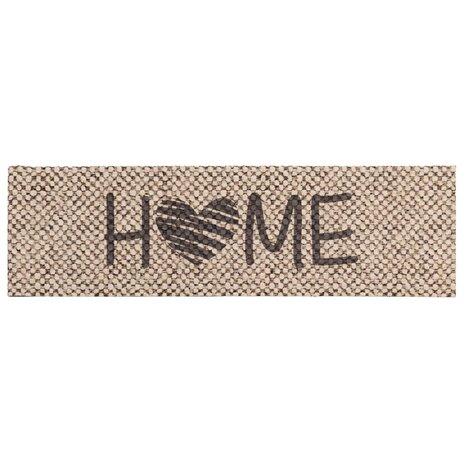 Keukenmat Beige home 150 x 45 cm 100% Polyamide Wasbaar 2