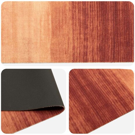 Keukenmat Oranje tint 150 x 45 cm 100% Polyamide 3