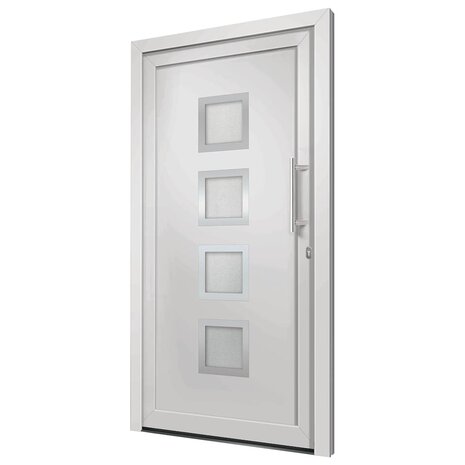 Voordeur 98x208 cm wit 4