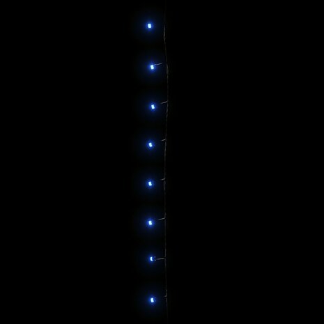 Lichtslinger met 300 LED's 30 m PVC blauw 5