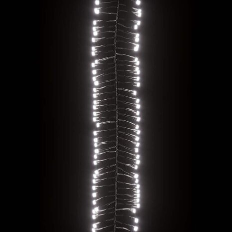 Lichtslinger cluster met 400 LED's koudwit PVC 5