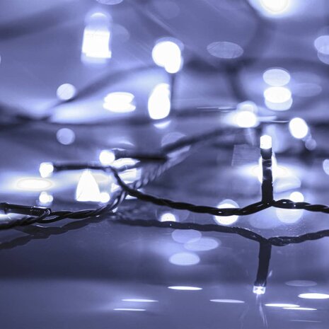 Lichtsnoer 1000 LED's binnen en buiten IP44 100 m koudwit 6