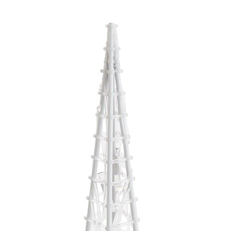 Lichtkegel decoratief LED 90 cm acryl koudwit 7
