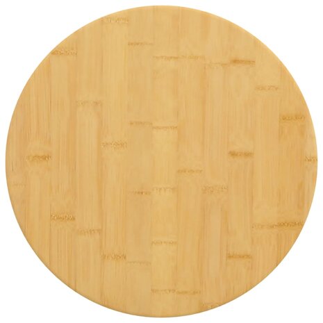 Tafelblad &Oslash; 40x2,5 cm bamboe 1