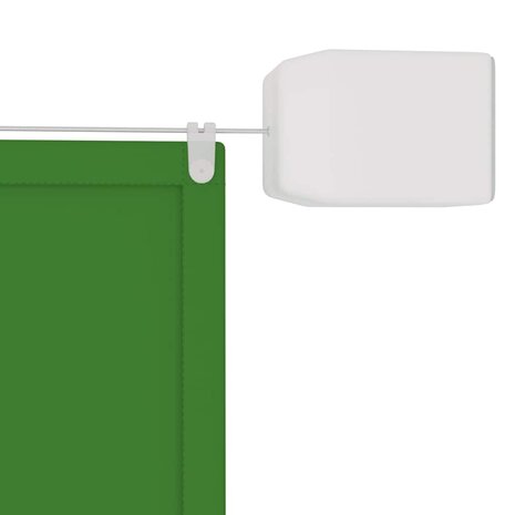 Luifel verticaal 60x270 cm oxford stof lichtgroen 4