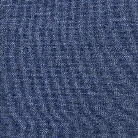 Bedframe zonder matras 90x190 cm stof blauw 8