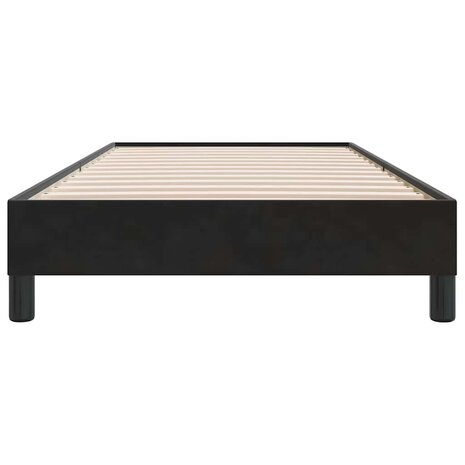 Bedframe zonder matras 80x210 cm fluweel zwart 5