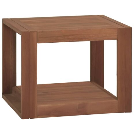 Badkamerwandkast 45x45x35 cm massief teakhout 1