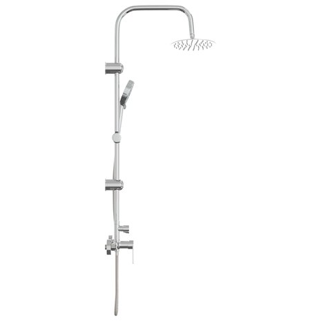 Douchesysteem Chroom Roestvrij staal 21 x 48 x 112 cm 4
