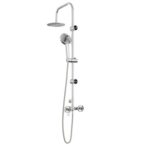 Douchesysteem Chroom Roestvrij staal 21 x 48 x 112 cm 5