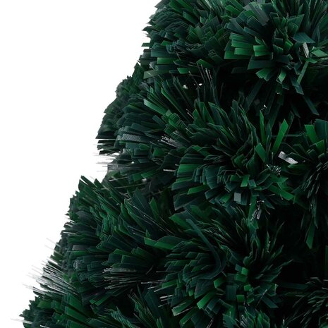 Kunstkerstboom met standaard en LED 64 cm glasvezel 7