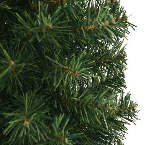 Kunstkerstboom met standaard smal 120 cm PVC groen 5