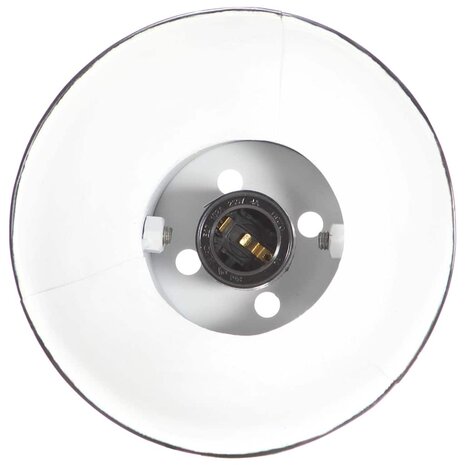 Wandlamp industrieel E27 45x25 cm zwart 5