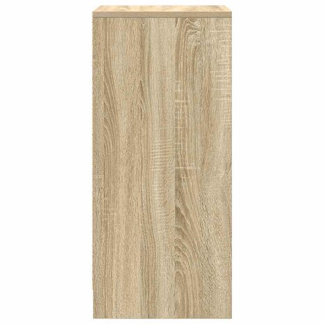Schoenenkast 29,5x34x76 cm bewerkt hout sonoma eikenkleurig 7