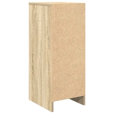 Schoenenkast 29,5x34x76 cm bewerkt hout sonoma eikenkleurig 8