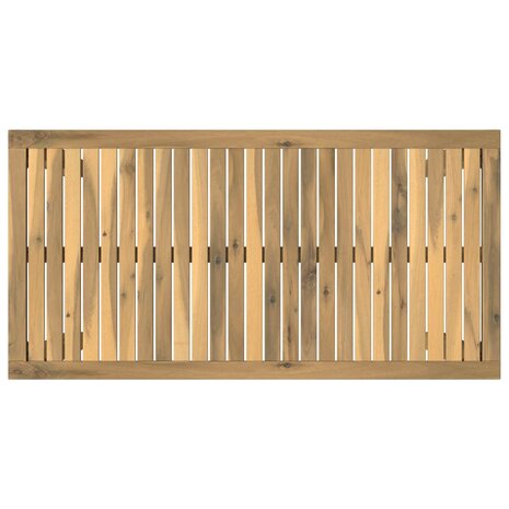 Tuin Bartafel Wit 108,5 x 55 x 105 cm Massief Acaciahout 5