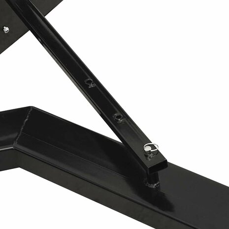 Sneeuwploeg voor heftruck 150x38 cm zwart 8
