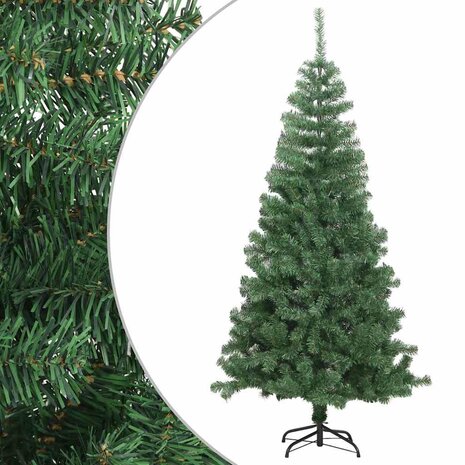 Kunstkerstboom met standaard 230 takken 120 cm 1