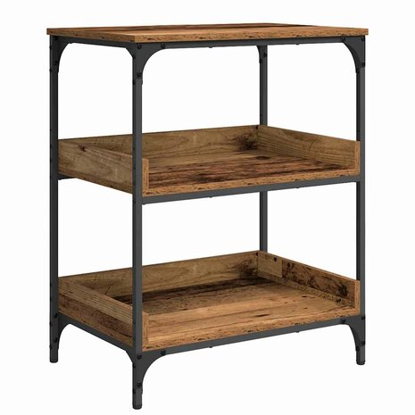 Keukentrolley Oud Hout 60 x 41 x 80.5 cm Bewerkt hout 5