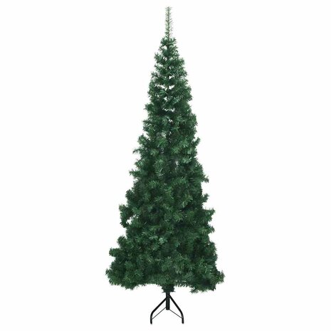 Kunstkerstboom hoek 180 cm PVC groen 3