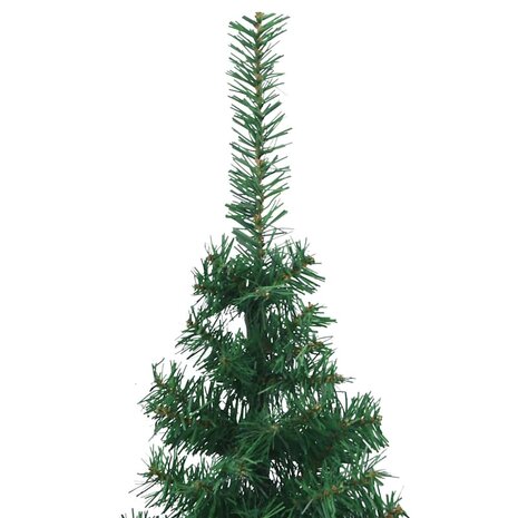 Kunstkerstboom hoek 180 cm PVC groen 6