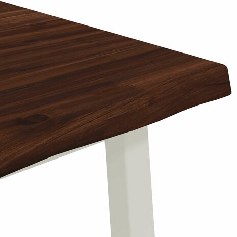 Live Edge Eettafel 60 x 55 x 75 cm Massief Acaciahout 5