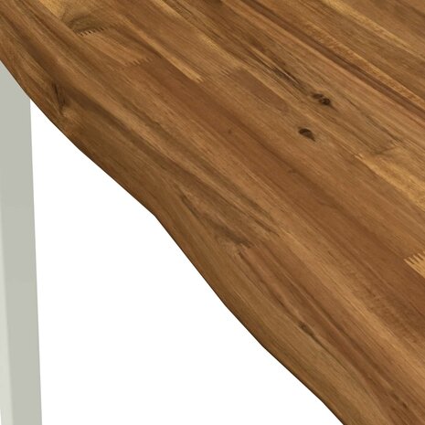 Live Edge Eettafel 60 x 55 x 75 cm Massief Acaciahout 6
