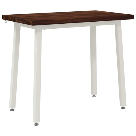 Vierkante Eettafel 90 x 55 x 75 cm Massief Acaciahout 2