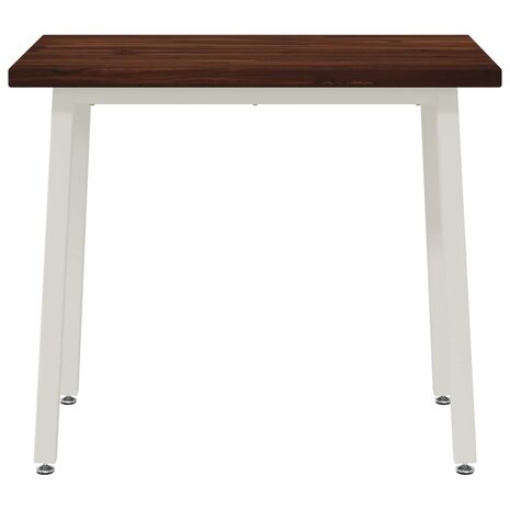 Vierkante Eettafel 90 x 55 x 75 cm Massief Acaciahout 4