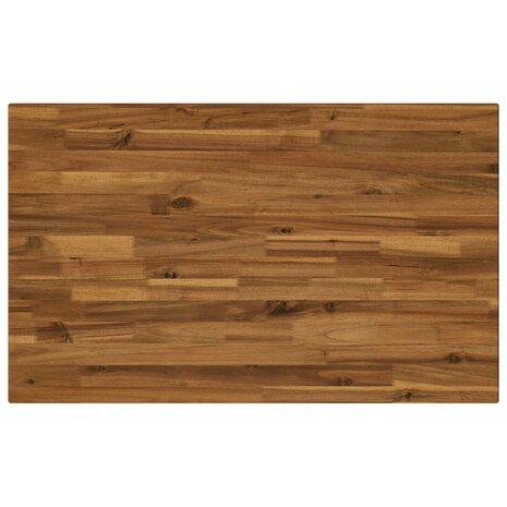Vierkante Eettafel 90 x 55 x 75 cm Massief Acaciahout 6