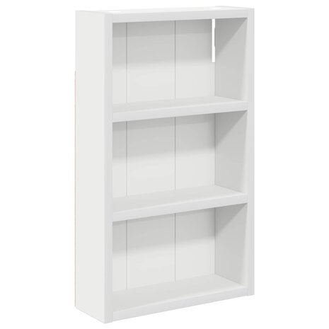 Badkamerwandkast Wit 30 x 10 x 50 cm Geconstrueerd hout 2