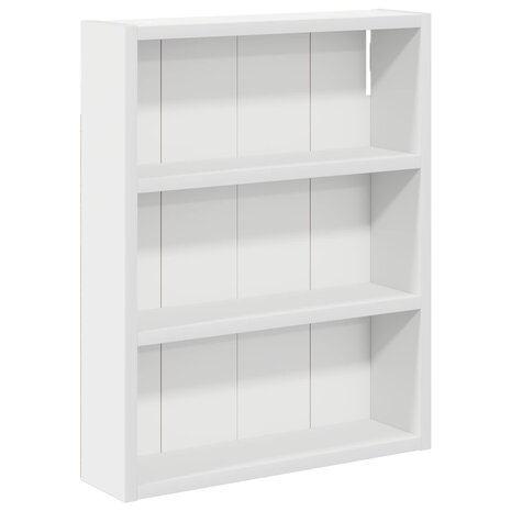 Badkamerwandkast Wit 40 x 10 x 50 cm Geconstrueerd hout 2