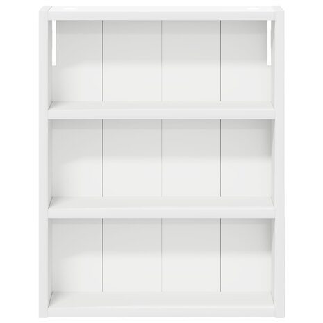 Badkamerwandkast Wit 40 x 10 x 50 cm Geconstrueerd hout 6