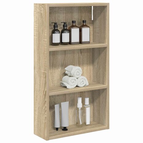 Badkamerwandkast Sonoma Eiken 40 x 14 x 70 cm 3