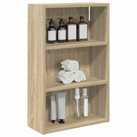 Badkamerwandkast Sonoma Eiken 40 x 16 x 62,5 cm 3